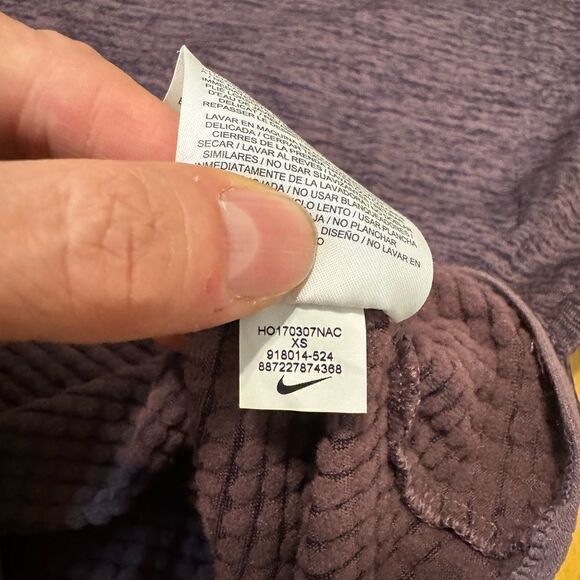 Nike Therma Sphere Element Long Sleeve Crew Top Womens Size XS 918014 Purple - Picture 12 of 16